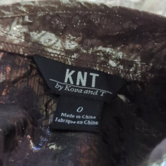 Urban Outfitters metallic backless halter mini dress - Picture 9 of 9